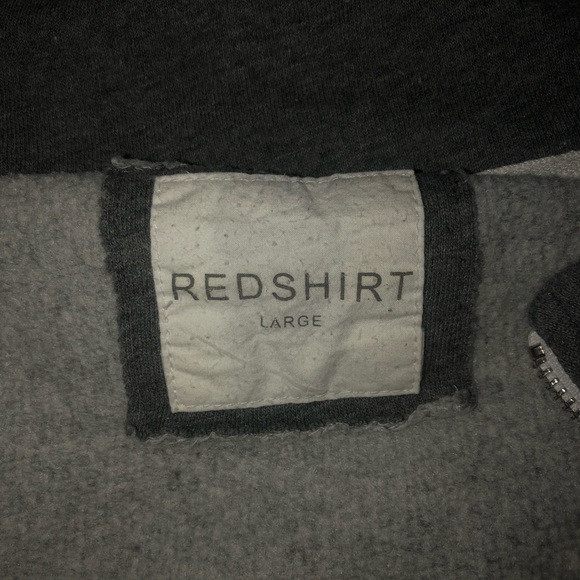 Redshirt SMU Quarter Zip with Pockets - Picture 2 of 3